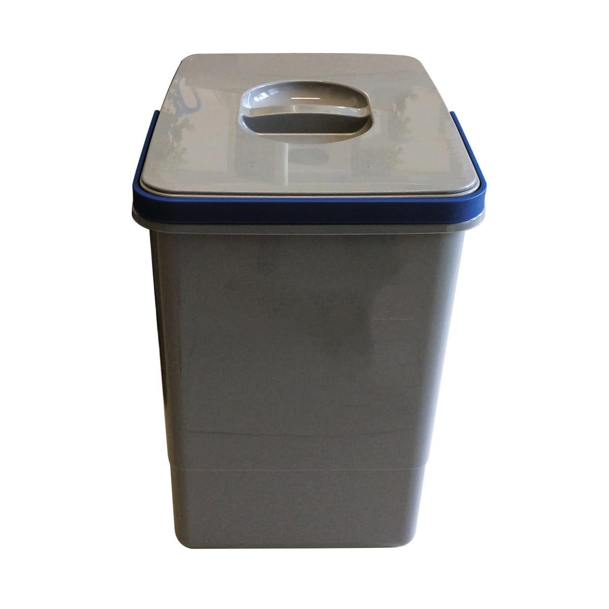 Bricocenter INTERNAL DUSTBIN BUCKET WITH HANDLES L21.5 P30 H29.5CM 15LT POLYPROPYLENE GREY