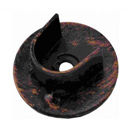ECO METAL BLACK COPPER ROSETTE SUPPORTS D20