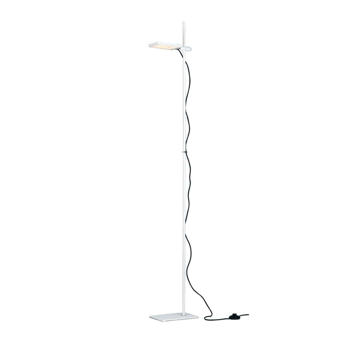 Bricocenter PIANTANA BOOK ACCIAIO BIANCO H182 LED 15W