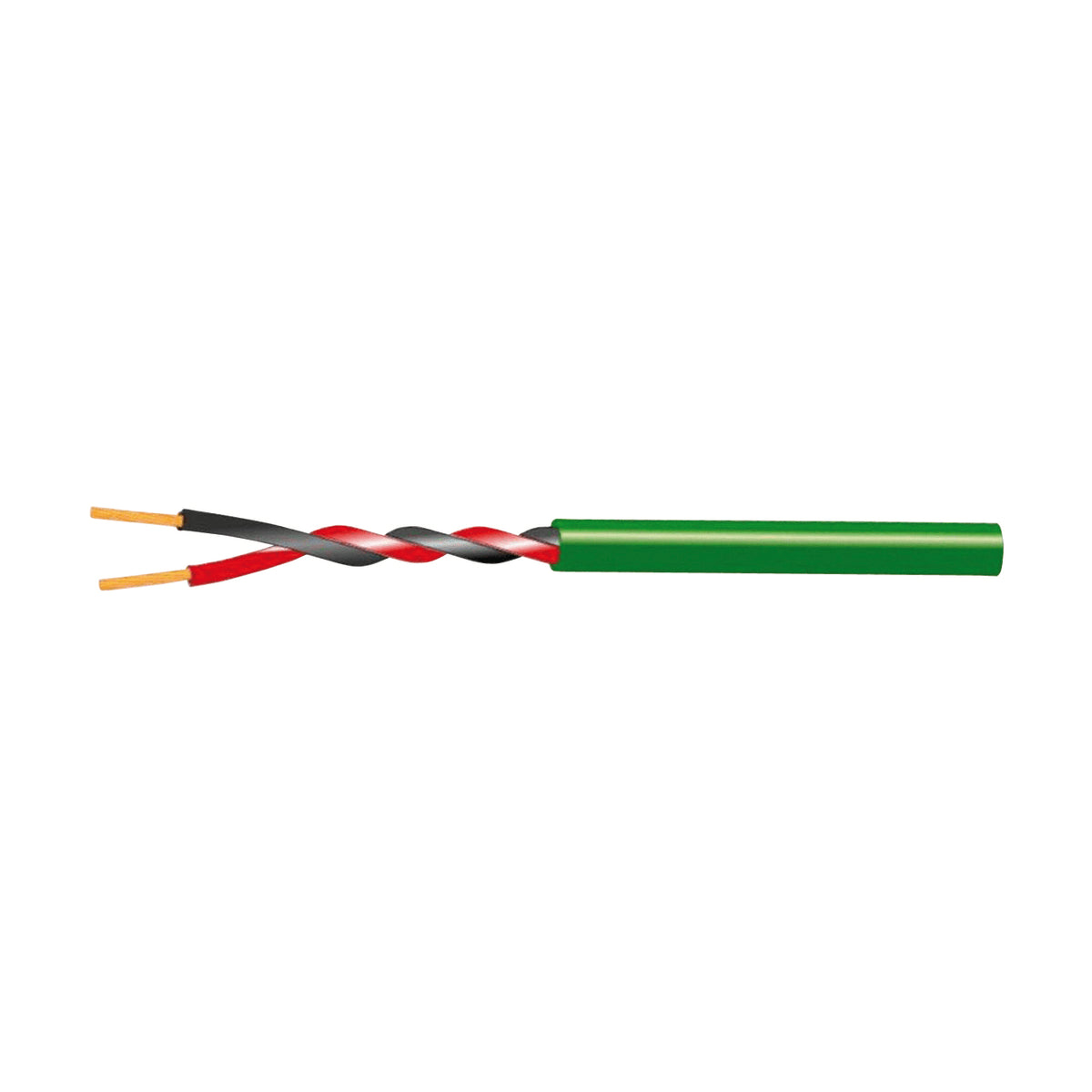 BUS HANK 1X2X1+T450/750V PVC GREEN 50 M