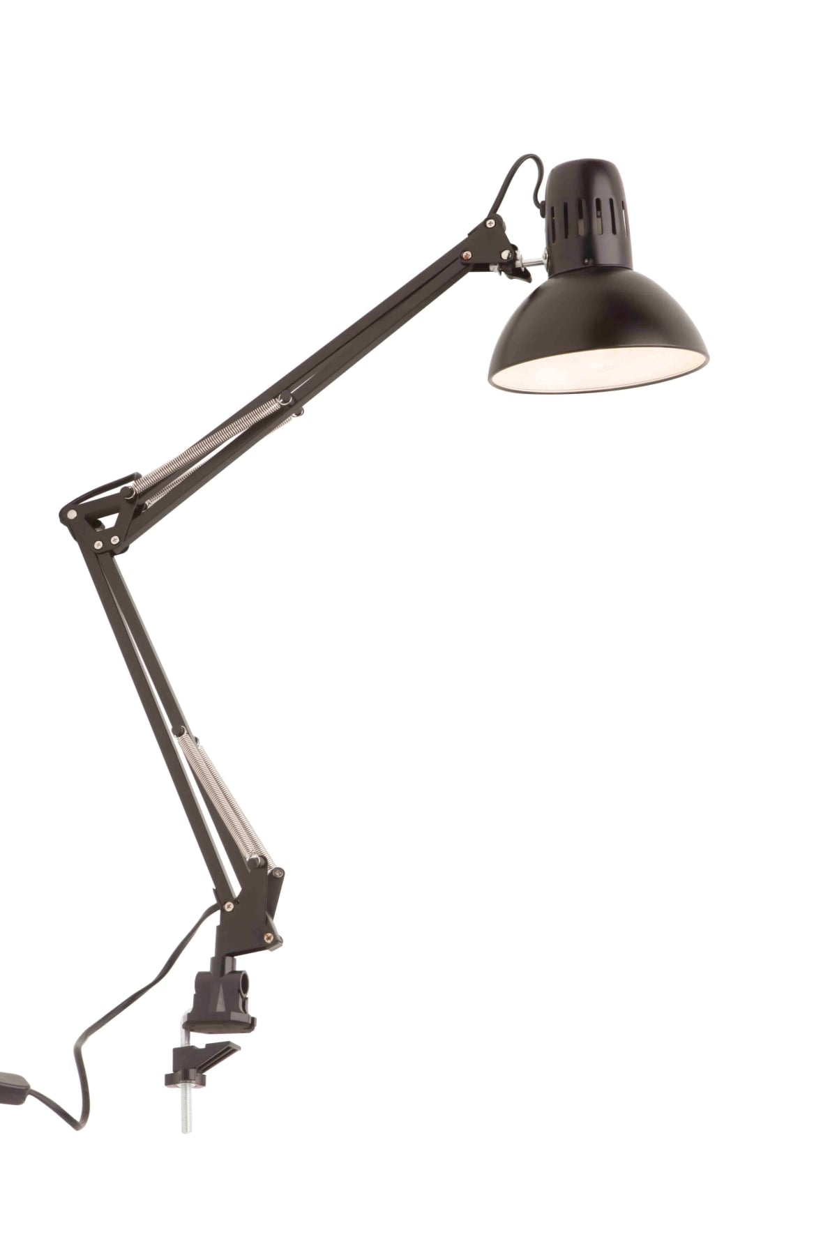 STUDIO LAMP ARQUITECTO BLACK H60 E27=60W WITH CLAMP