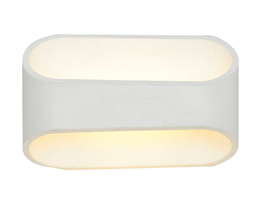 Bricocenter KOPER METALWHITE 16x13xH10CM LED 5W WARM LIGHT KOPER METAL FLOOR LIGHT fixture