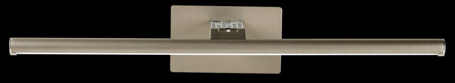 Bricocenter APPLIQUE MUSEIO ALLUMINIO NICKEL 39.2X10.5X6.4CM LED 5.1W LUCE NATURALE