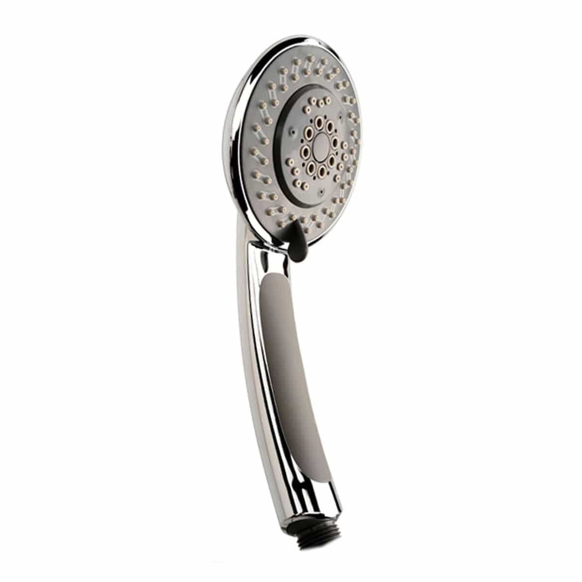 Bricocenter HAND SHOWER 5 JETS CHROME DIA 10CM EASY CLEAN