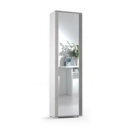 SHOE CABINET DOOR MIRROR WITH CONCRETE FRAME 50X32X182
