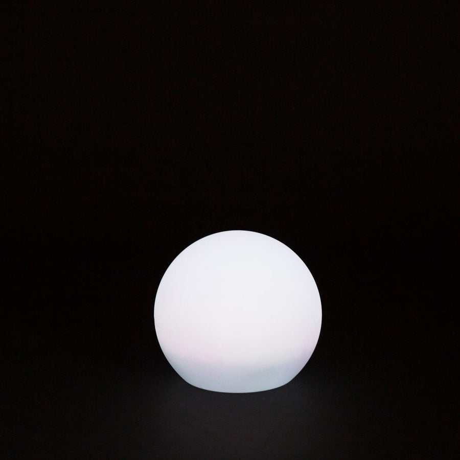 Bricocenter BULY SOLAR LAMP PLASTIC WHITE D30 CM RGBW IP65
