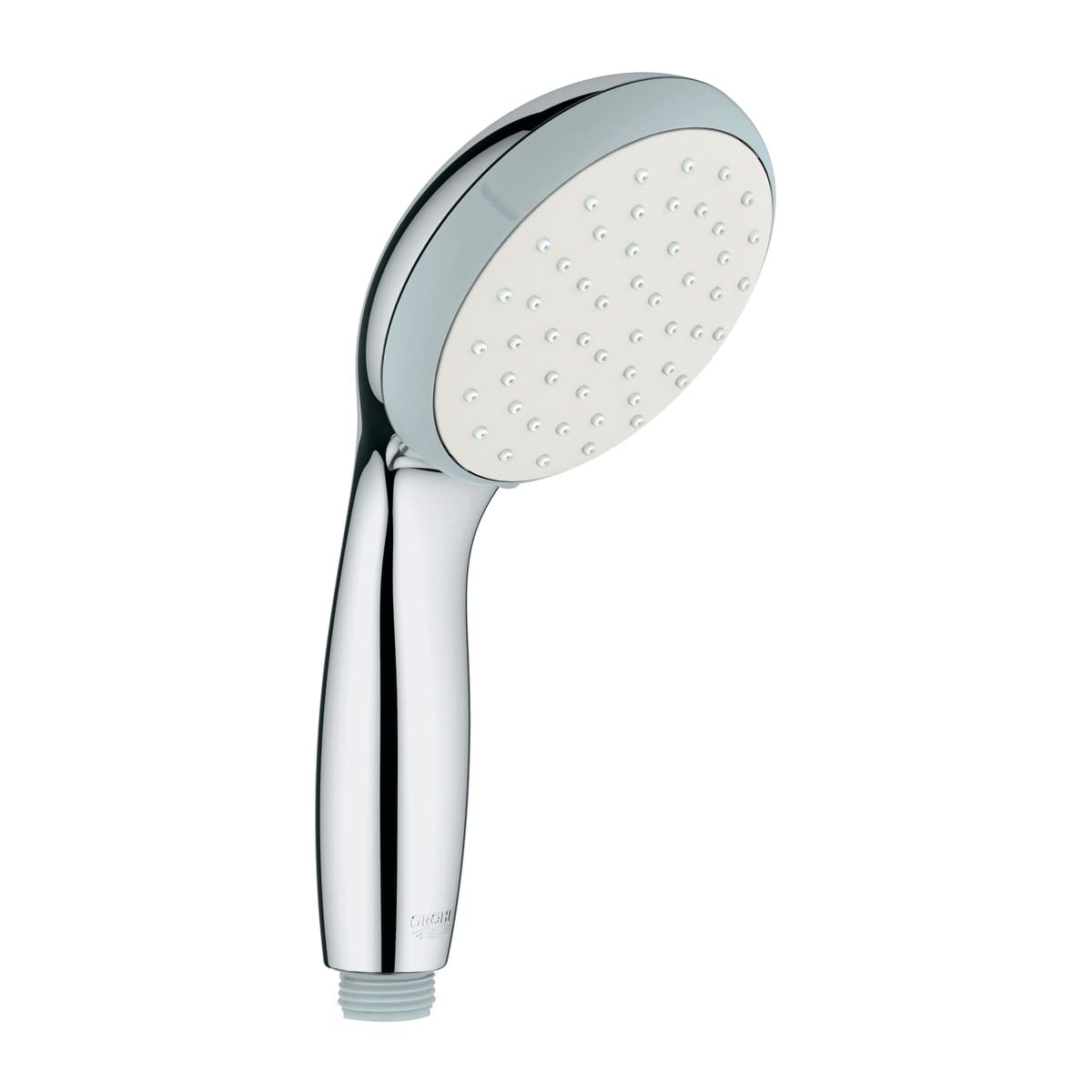 Bricocenter HAND SHOWER VITALIO GO 100 1 JET CHROME/WHITE GROHE DIA 100