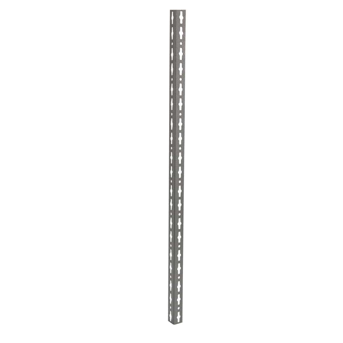 Bricocenter MONTANTE IN METALLO L4xP4xH200CM GRIGIO A BULLONI