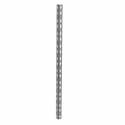 Bricocenter MONTANTE IN METALLO L4xP4xH296CM GRIGIO A BULLONI