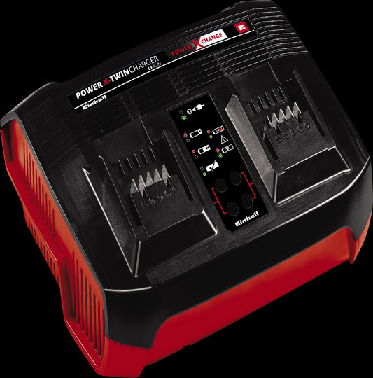 DOUBLE BATTERY CHARGER FOR 18V BATTERIES EINHELL PXC