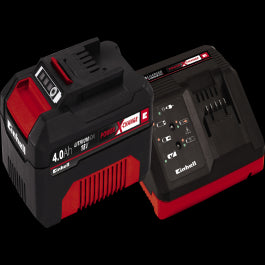 STARTER KIT PXC 18V 4.0 AH BATTERY AND CHARGER EINHELL