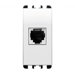 PHONE JACK RJ11 NEA WHITE