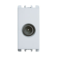 TV PASSTHROUGH SOCKET NEA WHITE