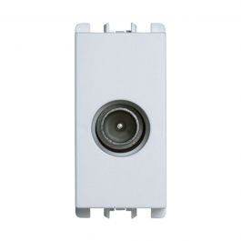 TV PASSTHROUGH SOCKET NEA WHITE