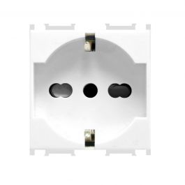 UNIVERSAL FLAT SOCKET WHITE
