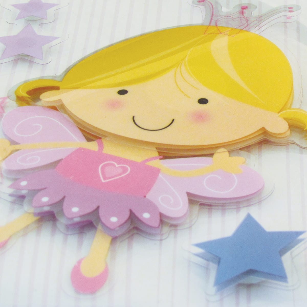 Bricocenter STICKER 3 LEVELS HAPPY FAIRIES 31.5X36 CM