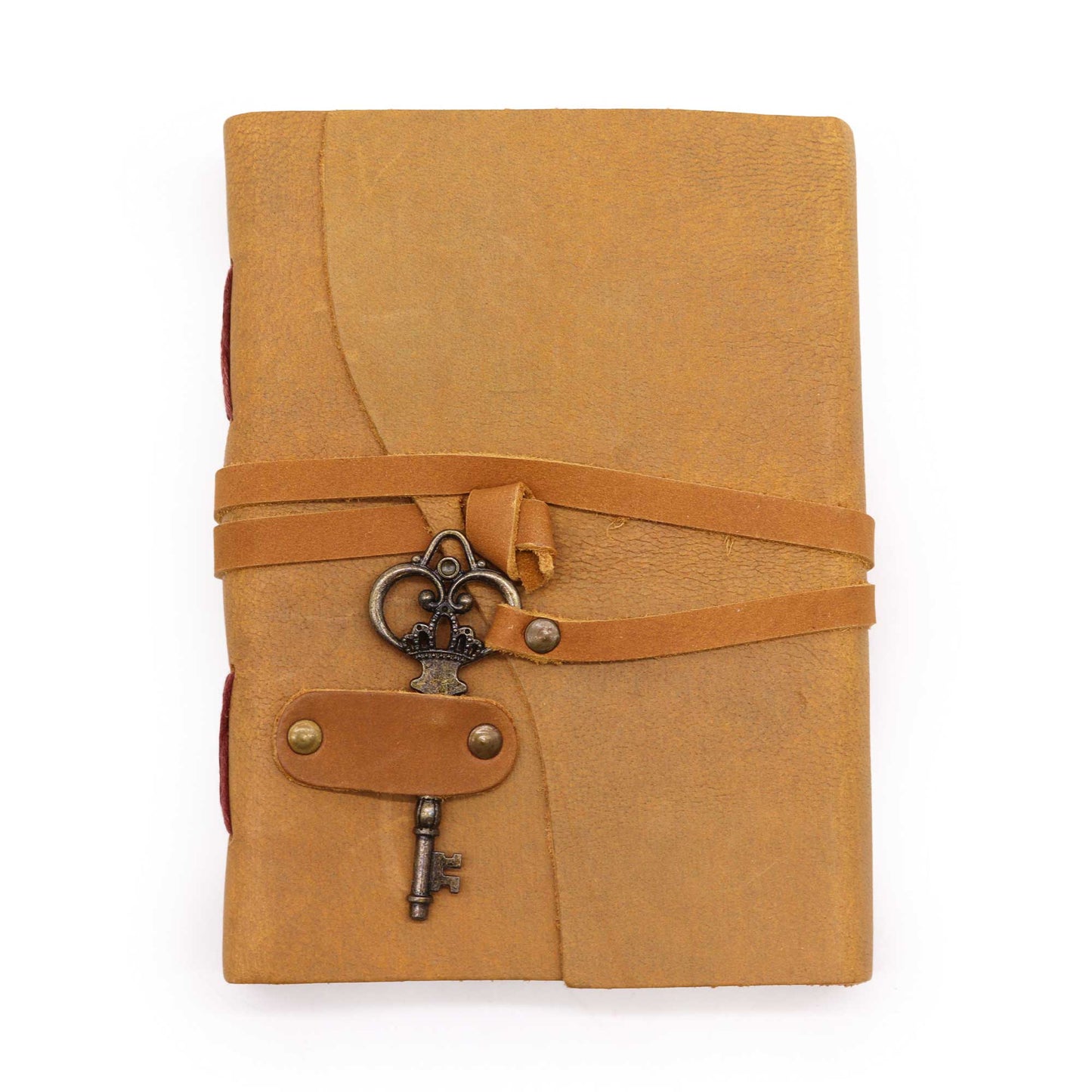 Bliss Oiled Tan Leather & Key - 200 pages - 13x18cm