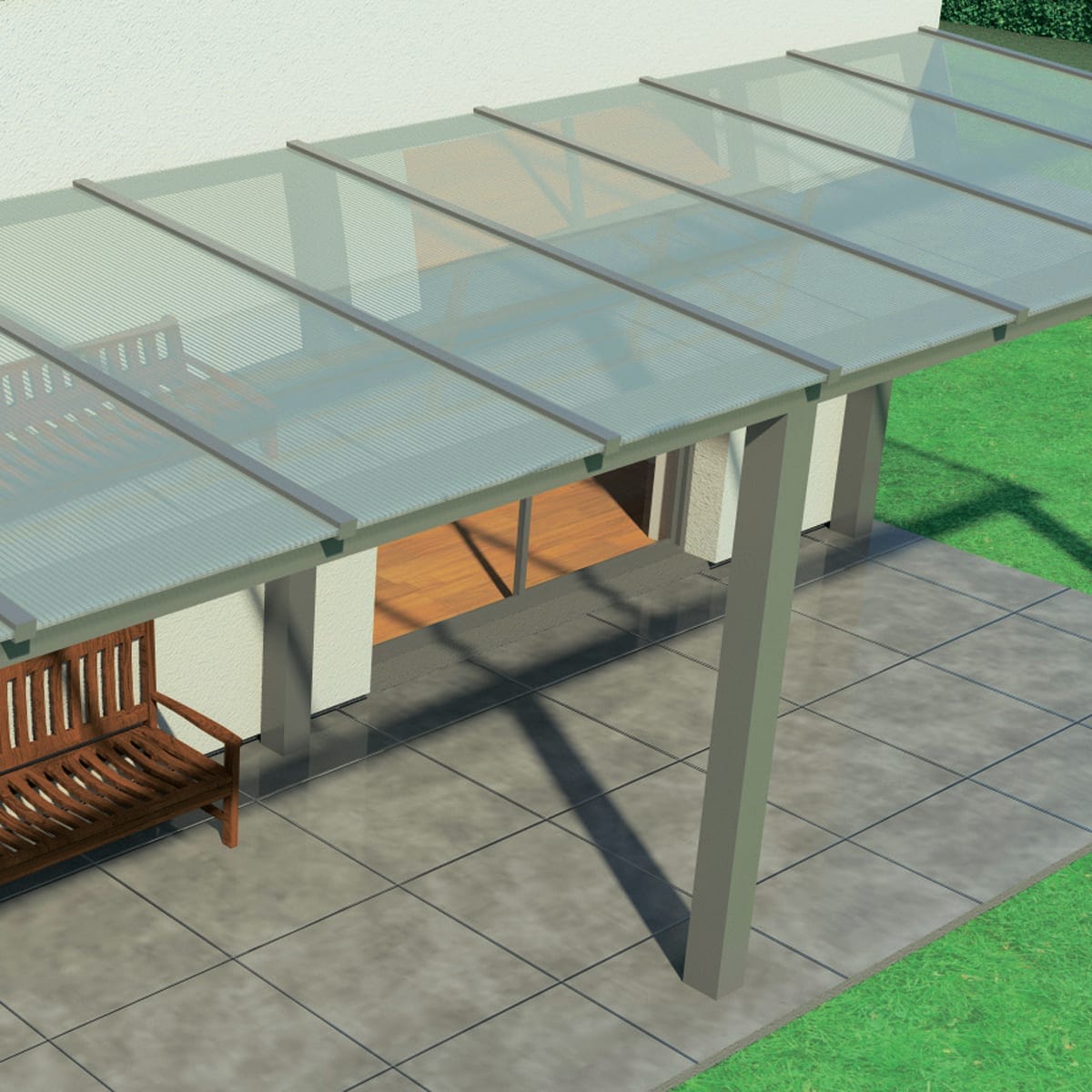 Bricocenter POLYCARBONATE HONEYCOMB 10MMX980MMX2000M