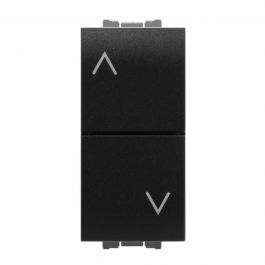 BLACK FLEXI INTERLOCKED BUTTON