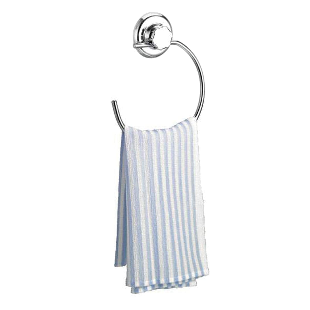 Bricocenter TOWEL HOLDER RING SUCTION CUP BESTLOCK CHROME