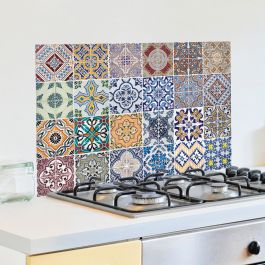 STICKER KITCHEN PANEL AZULEJOS 47.5X70 CM