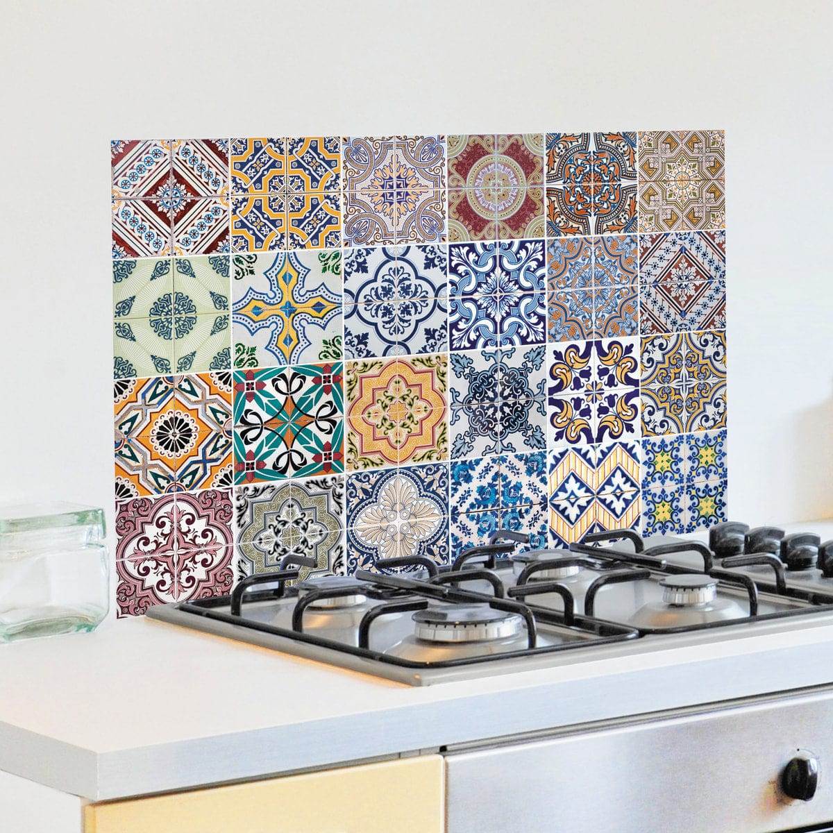 Bricocenter STICKER KITCHEN PANEL AZULEJOS 47.5X70 CM