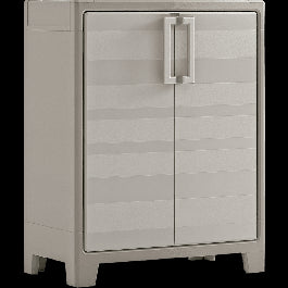 XL LOW GULLIVER CABINET 80x44x100H WATERPROOF SAND/BEIGE