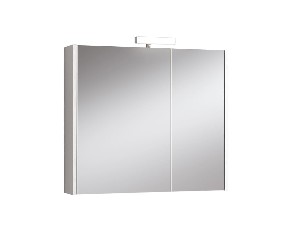 Bricocenter SPECCHIERA KORA L80 P16 H70 2 ANTE FRASSINO BIANCO