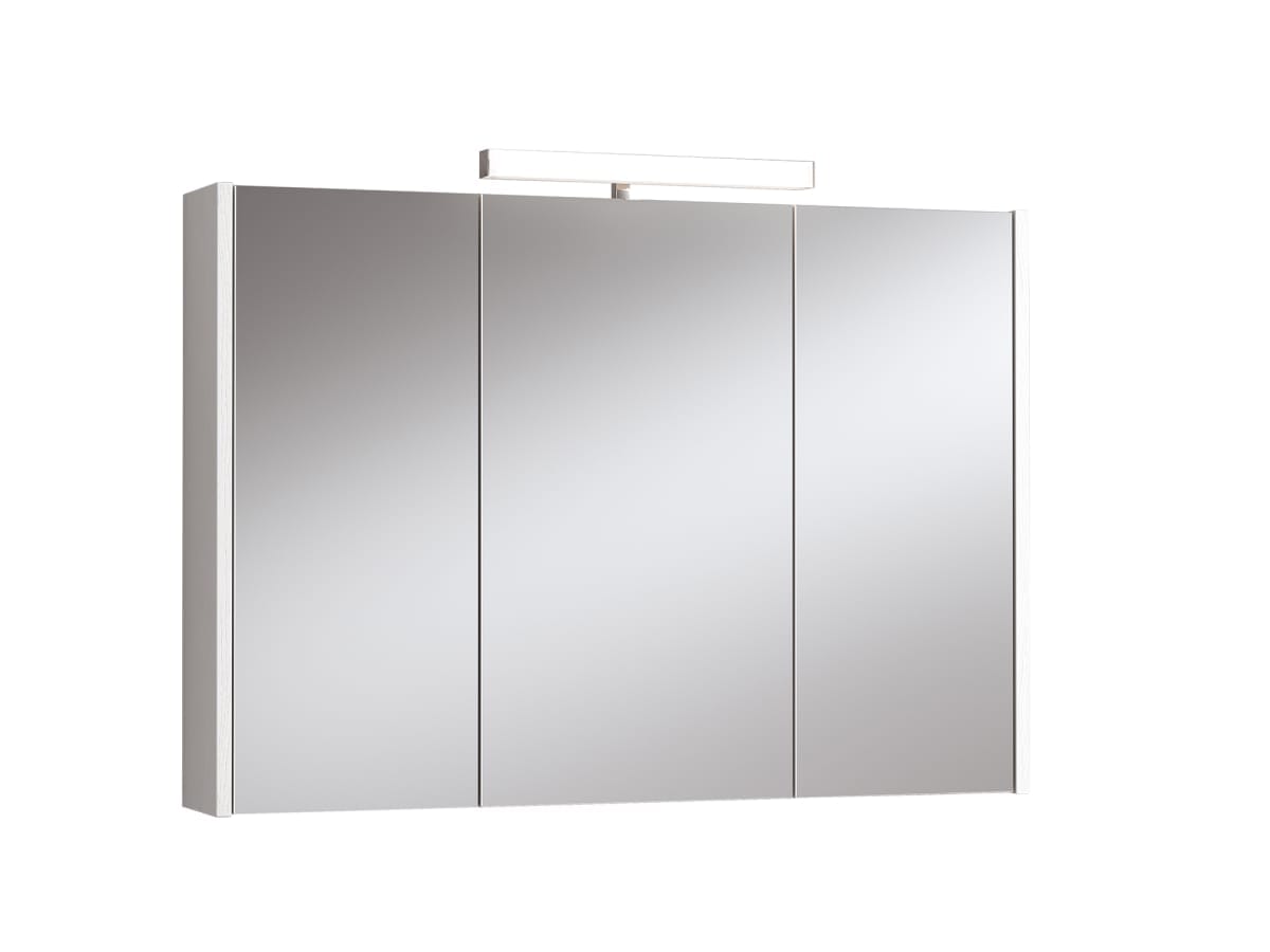 Bricocenter SPECCHIERA KORA L100 P16 H70 3 ANTE FRASSINO BIANCO