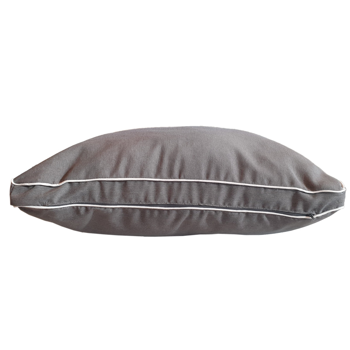 45X45 DARK GRAY MATTRESS PILLOW DOUBLE COTTON PIPING