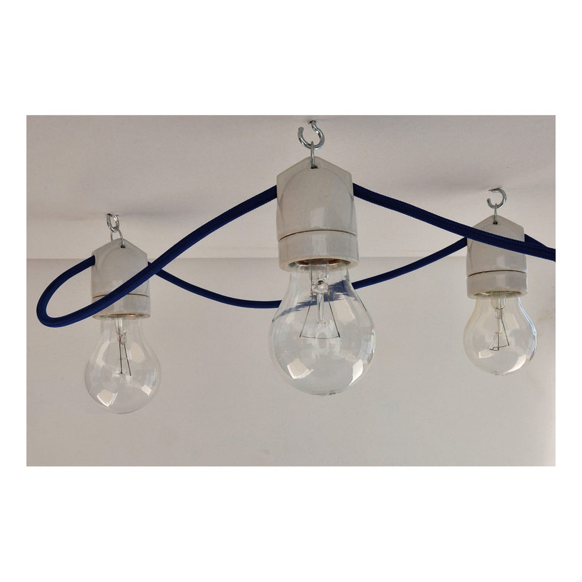 Bricocenter PORCELAIN E27 DOUBLE-ENTRY LAMP HOLDER