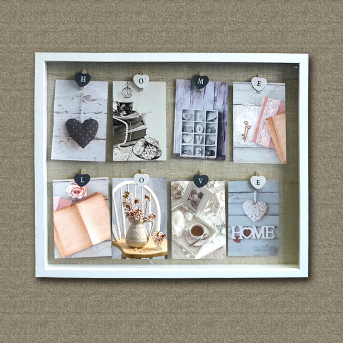 Bricocenter MULTIPHOTO LOVE CLAMP 8 PLACES 10X15