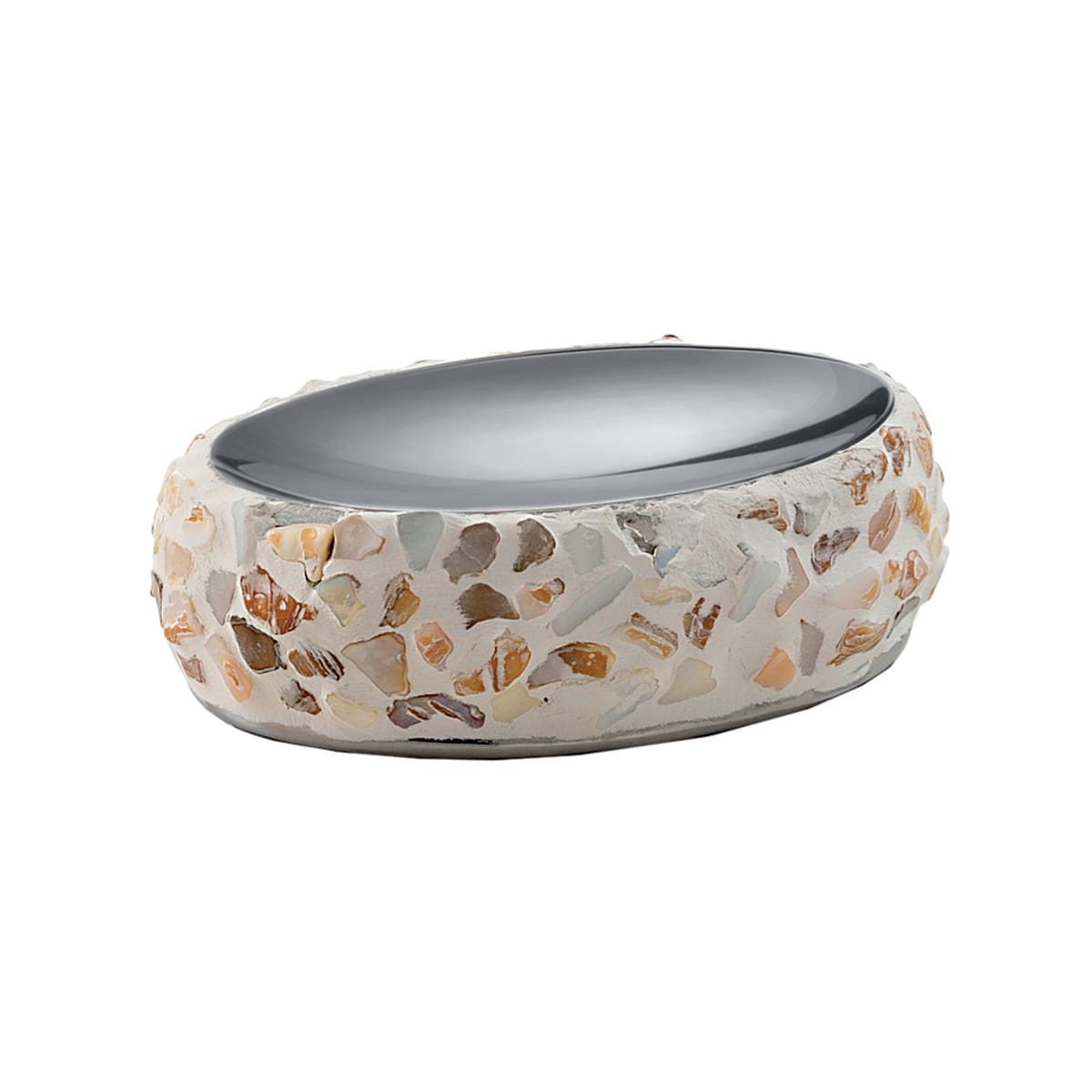 CERAMIC MARINA COUNTERTOP SOAP DISH