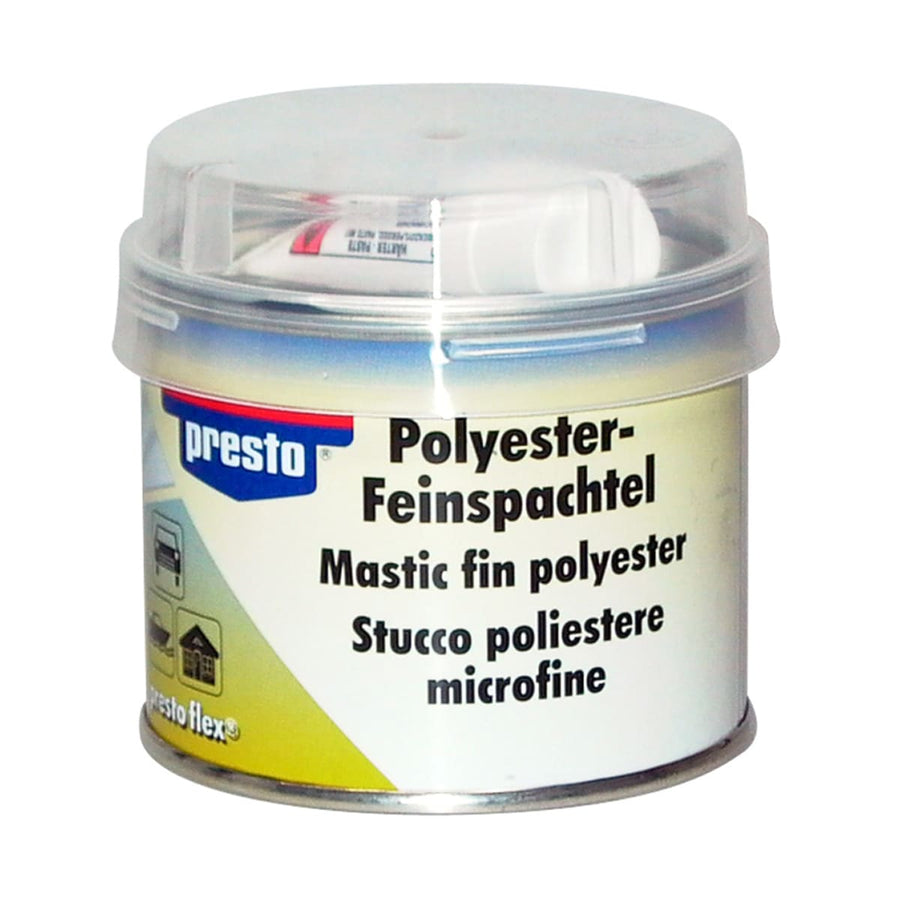 Bricocenter MICROFINE WHITE TWO-COMPONENT MULTI-SUPPORT PUTTY PRESTO 250 G