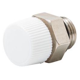 AIR VENT VALVE 1/4" -15/21 MM - NICKEL-PLATED BRASS