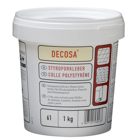 DECOSA POLYSTYRENE PASTE GLUE 1KG
