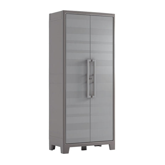 Bricocenter GULLIVER MULTISPACE CABINET AND BROOM CUPBOARD XL 80X44X182H WATERPROOF SAND/BERIGE