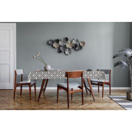 KARO PVC FREE TABLECLOTH 150X220CM