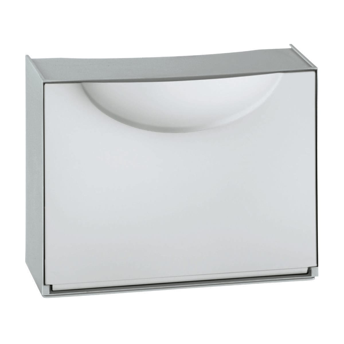 Bricocenter HARMONY 3 PAIR HOUSEHOLD W51xD19xH39CM IN RESIN COLOUR GREY AND WHITE