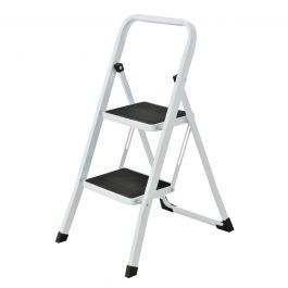 STEEL STOOL 2 STEPS, CAPACITY 150KG