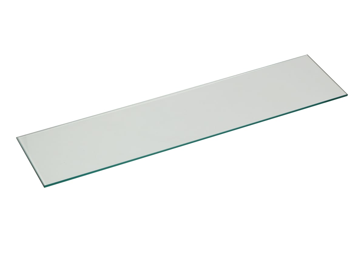 5 MM TRANSPARENT RECTANGULAR SHELF 15X60
