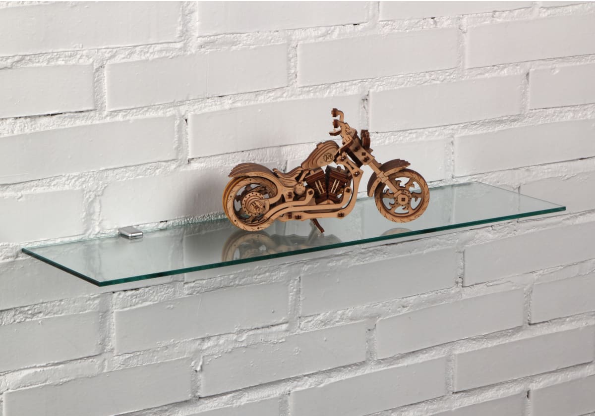 5 MM TRANSPARENT RECTANGULAR SHELF 15X60