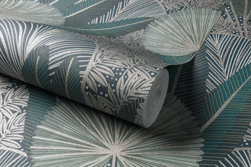 Wallpaper palm trees tropical oil 53x10,5mt