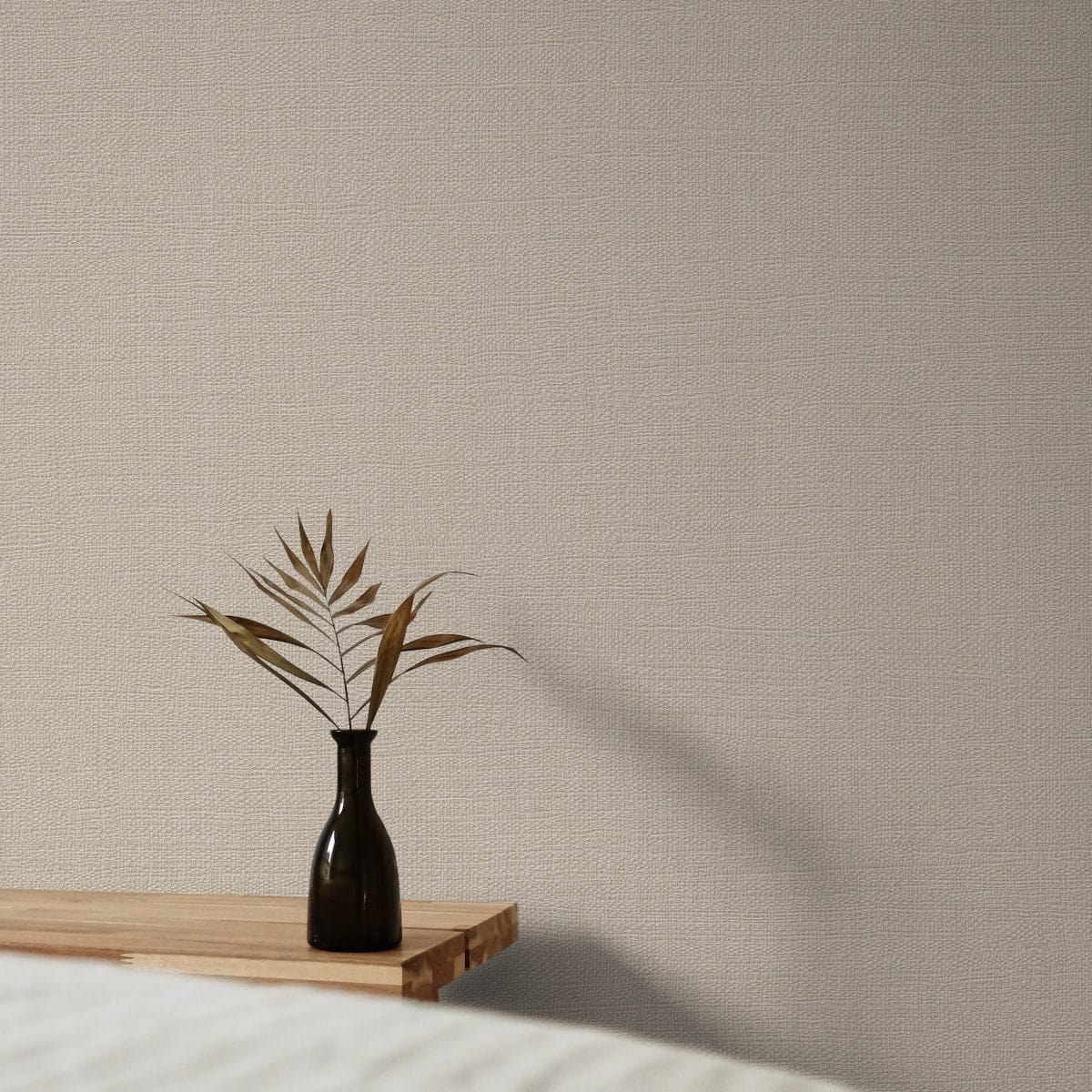Bricocenter WALLPAPER FABRIC EFFECT BRILLIANT DOVE GREY 53CMX10.5M
