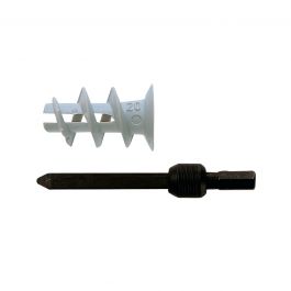 TASSELLI FISCHER IN NYLON PER CARTONGESSO CON VITE 75 X 147 MM, 10 PEZZI