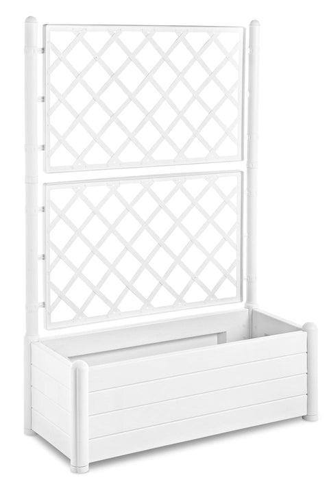 Bricocenter FIORIERA RETT. ITALIA C/SPALL. BIANCO CM 100