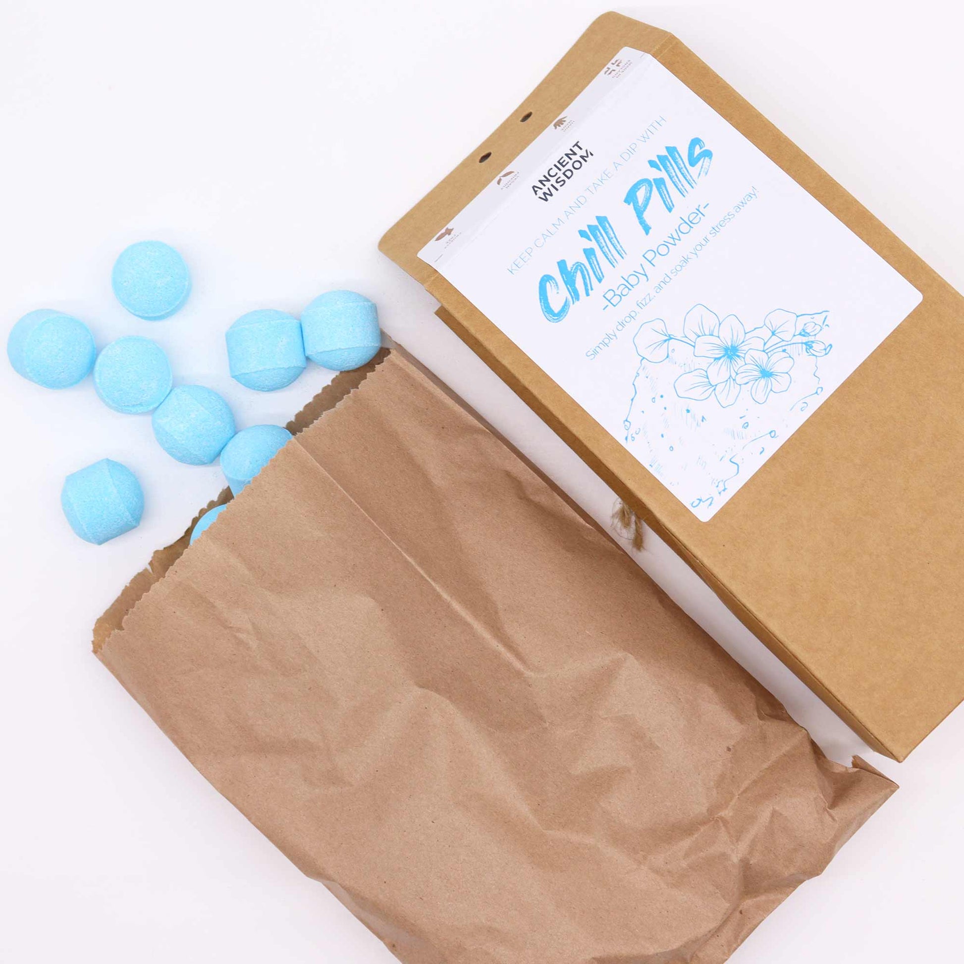 Chill Pills Gift Pack 350g - Baby Powder