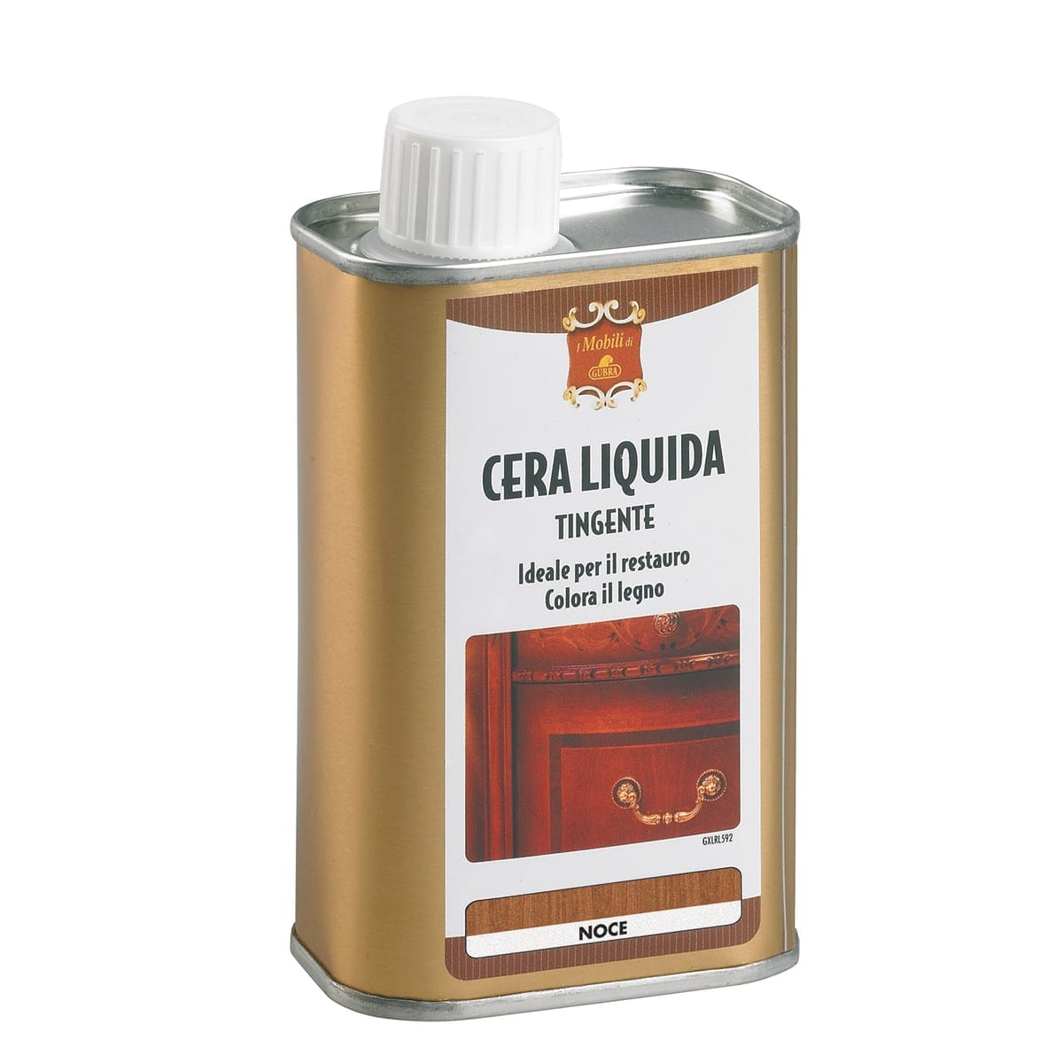 LIQUID DYE WAX FOR FURNITURE WALNUT 250 ML