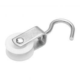 30MM HOOK PULLEY PTA 15KG STEEL