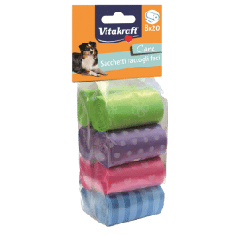 FAECES BAGS 8 X 20 PCS